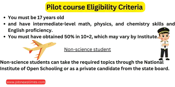 Pilot Course 2023: Eligibility, Notification, Exam Schedule, Admit Card, cutoff marks, application process, and result