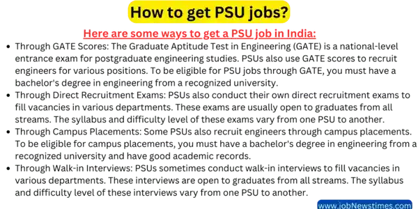 How to get PSU jobs Latest Govt Jobs Notifications 2023 47896 Posts Sarkari Naukri today UPSC Free alert job, Latest Govt Jobs notifications