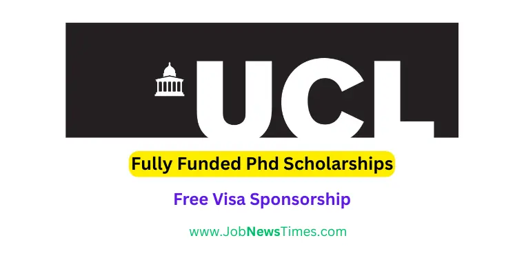 70 Fully Funded Phd Scholarships At University College London Uk 2025